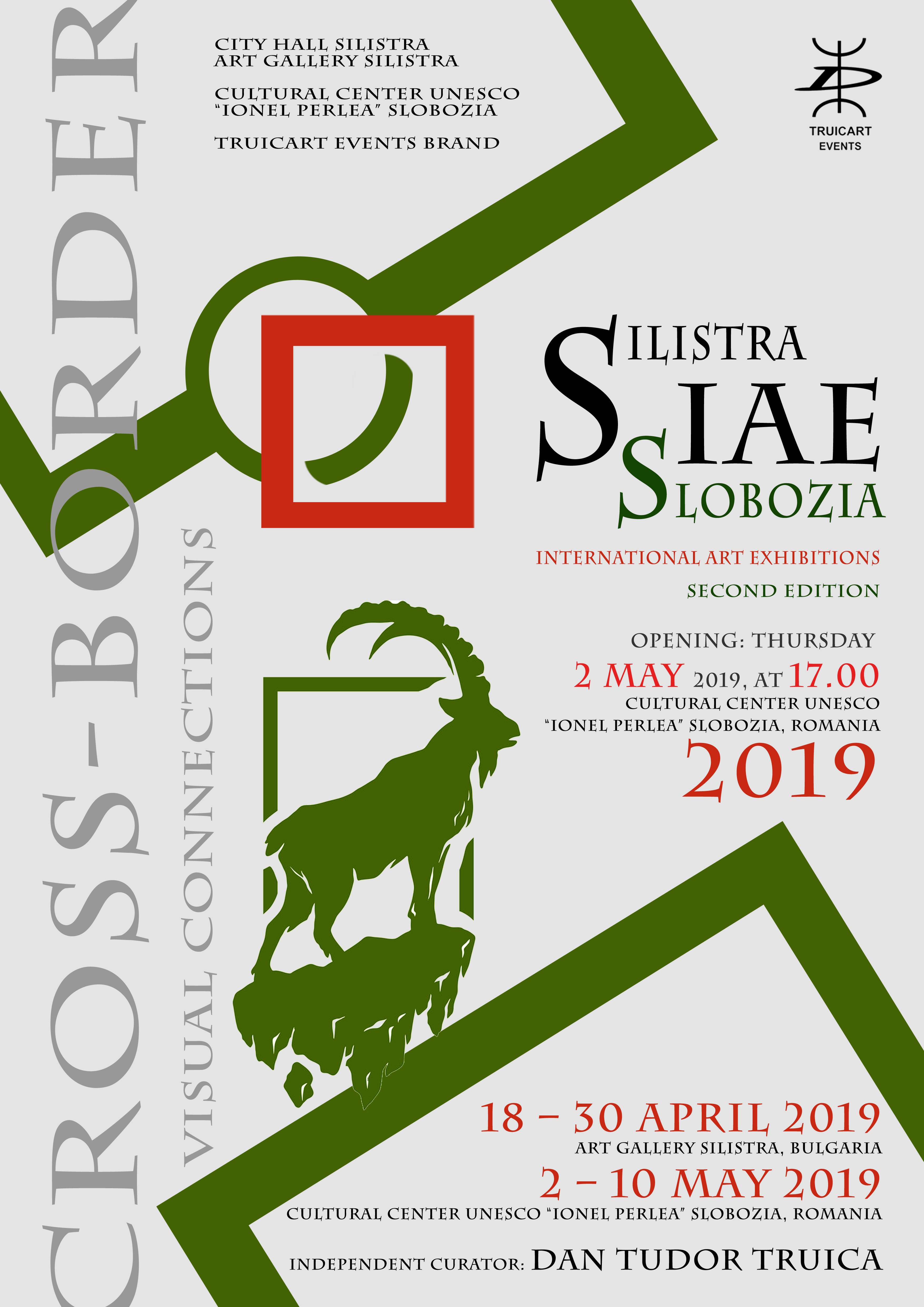 Expoziție de artă plastică – CROSS – BORDER VISUAL CONNECTIONS, 02 mai 2019, ora 17.00